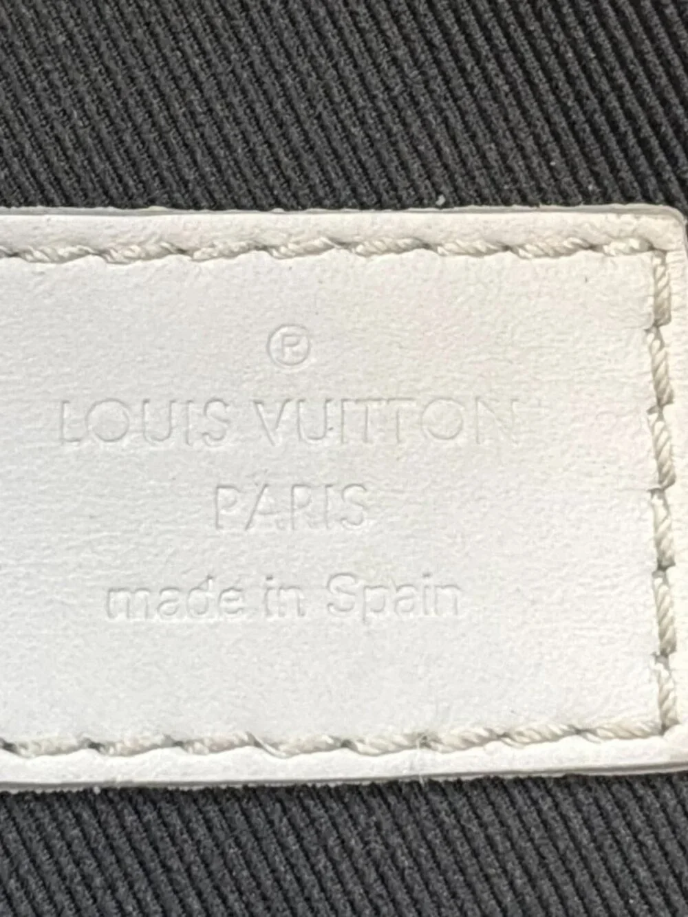 Louis Vuitton  Campus Damier Infini Bumbag White
